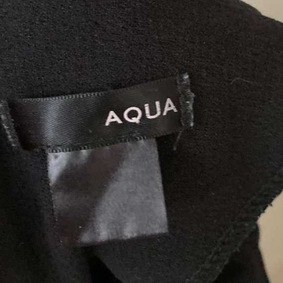 AQUA Black Straight Dress - Picture 4 of 4